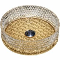 Товар: Раковина-чаша Vincea 40 Прозрачная Золото арт-VBS-5GL04 - фото 1 Раковина-чаша Vincea 40 Прозрачная Золото арт-VBS-5GL04 — фото 1, Раковины накладные