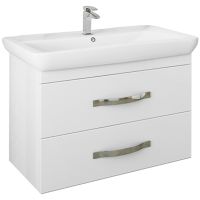 Тумба под раковину Sanflor Одри 80 подвесная Белая арт-Н0000001103 — фото 1, Тумбы под раковину