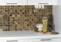 Керамическая мозаика StarMosaic Wild Stone Dark Emperador Polished JMST055 30,5x30,5 см арт-С0003479 — фото 5, Мозаика