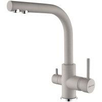 Смеситель для кухни Paulmark Essen Серый арт-Es213011-GR — фото 1, Смесители для кухни