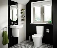 Унитаз компакт Ideal Standard Connect Air без бачка и сиденья арт-E009701 — фото 4, Напольные унитазы