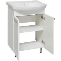 Товар: Тумба под раковину Runo Монро 55 Белая арт-00-00000457 - фото 2 Тумба под раковину Runo Монро 55 Белая арт-00-00000457 — фото 2, Тумбы под раковину