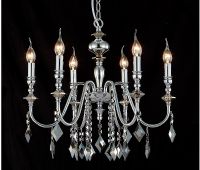 Люстра Crystal Lux Mercedes SP6 Chrome Smoke Дымчатая Хром арт-MERCEDES SP6 CHROME/SMOKE — фото 2, Люстры