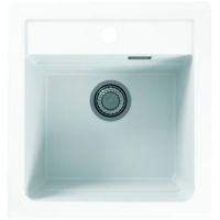 Кухонная мойка Alveus Granital Atrox 20 Arctic G11 470x500 Белая арт-1131986 — фото 1, Кухонные мойки