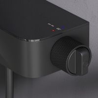 Душевая система AM.PM Func Черная матовая арт-F078F722 — фото 11, Душевые стойки