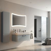 Зеркало Континент Silence 1000х680 с подсветкой с сенсорным выключателем арт-ЗЛП457 — фото 2, Зеркала в ванную комнату