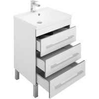 Товар: Тумба с раковиной Aquanet Верона 58 Белая арт-287668 - фото 4 Тумба с раковиной Aquanet Верона 58 Белая арт-287668 — фото 4, Тумбы с раковиной