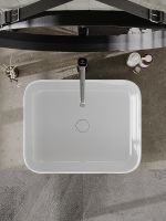 Раковина-чаша Orange 50 Белая глянцевая арт-B05-500W — фото 5, Раковины накладные