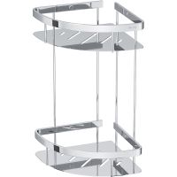 Полка корзина AM.PM Sense L угловая Хром арт-A7454200 — фото 1, Полки для ванной и душа