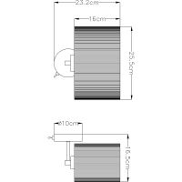 Товар: Настенный светильник Artelamp Mallorca Серый Сталь арт-A1021AP-1SS - фото 3 Настенный светильник Artelamp Mallorca Серый Сталь арт-A1021AP-1SS — фото 3, Бра