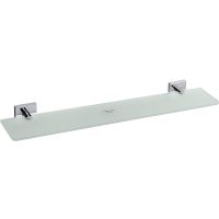 Стеклянная полка Bemeta Beta Хром арт-132102042 — фото 1, Полки для ванной и душа