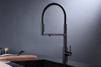 Смеситель для кухни Paulmark Tornado Антрацит арт-To213402-401 — фото 5, Смесители для кухни