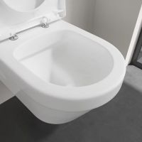 Унитаз Villeroy&Boch Architectura подвесной с сиденьем Микролифт арт-5684HR01 — фото 9, Подвесные унитазы