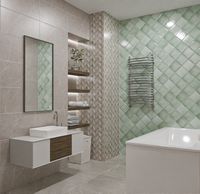 Керамический декор Azori Ebri 31,5х63 см арт-00-00003254 — фото 2, Керамическая плитка