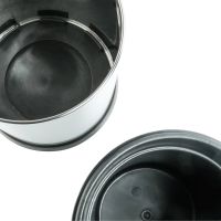 Ведро для мусора Fixsen Hotel Хром арт-FX-31024B — фото 3, Мусорные ведра