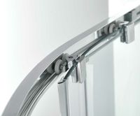 Душевой уголок Vincea Alpha 80x80 профиль Хром стекло текстурное арт-VSQ-3AL800MT — фото 4, Душевые уголки четверть круга