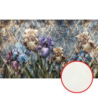 Фреска Ortograf Цветы 6741 Фактура флок FLK Флизелин (4,5*2,7) Разноцветный, Цветы/Геометрия арт-6741 (флок FLK) — фото 1, Фрески