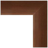 Зеркало Evoform Definite 156х76 в багетной раме - Орех 65 мм арт-BY 1119 — фото 2, Зеркала в ванную комнату