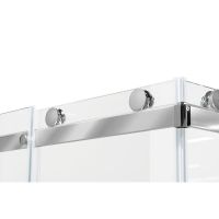 Душевой уголок Berges Gelios 90х90 профиль Хром стекло прозрачное арт-061022 — фото 4, Квадратные душевые уголки