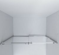 Душевая дверь Vincea Como 130 профиль Черный стекло прозрачное арт-VPS-1C130CLB — фото 4, Раздвижные душевые двери