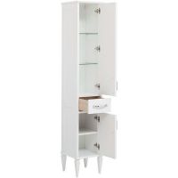 Товар: Шкаф пенал Aquanet Денвер 36 R подвесной Белый арт-199214 - фото 2 Шкаф пенал Aquanet Денвер 36 R подвесной Белый арт-199214 — фото 2, Пеналы для ванной комнаты