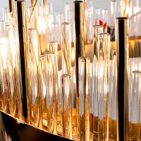 Люстра Artelamp Acapulco Прозрачная Золото арт-A1007SP-12GO — фото 3, Люстры