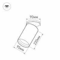 Встраиваемый светильник Arlight Polo Белый арт-027340 — фото 5, Точечные светильники