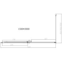 Товар: Душевой уголок Vincea Dice 150x80 профиль Вороненая сталь стекло прозрачное арт-VSR-4D8015CLGM - фото 5 Душевой уголок Vincea Dice 150x80 профиль Вороненая сталь стекло прозрачное арт-VSR-4D8015CLGM — фото 5, Прямоугольные душевые уголки