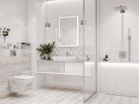 Товар: Керамический декор Cersanit Alrami геометрия серый 20х44 см арт-15916 - фото 3 Керамический декор Cersanit Alrami геометрия серый 20х44 см арт-15916 — фото 3, Керамическая плитка