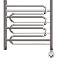 Электрический полотенцесушитель Point Юпитер Премиум П5 500x600 левый/правый Хром арт-PN01156SE — фото 1, Электрические полотенцесушители