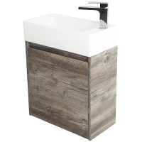 Тумба под раковину BelBagno Kraft Mini 50 R подвесная Pino Pasadena арт-KRAFT MINI-500/260-1A-SO-PP-R — фото 3, Тумбы под раковину