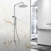 Душевая система Vincea Vogue с термостатом Хром арт-VSFS-1V1TCH — фото 2, Душевые стойки