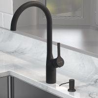 Дозатор для моющего средства AM.PM X-Joy Черный арт-A8437122 — фото 4, Дозаторы для кухонных моек