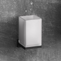 Стакан для зубных щеток Colombo Design Look Черный матовый арт-B1602.NM-VAN — фото 2, Стаканы для зубных щеток