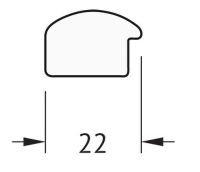 Зеркало Evoform Definite 68х48 в багетной раме - Вишня 22 мм арт-BY 0619 — фото 5, Зеркала в ванную комнату