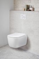 Товар: Унитаз Vincea Core подвесной Белый с сиденьем Микролифт арт-VT1-28 - фото 6 Унитаз Vincea Core подвесной Белый с сиденьем Микролифт арт-VT1-28 — фото 6, Подвесные унитазы