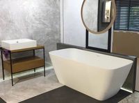 Ванна из искусственного камня Salini Agatha 180х80 Белая матовая арт-100221M — фото 9, Ванны из искусственного камня