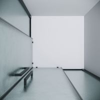 Душевой уголок Grossman Cosmo 100х100 профиль Черный матовый стекло шиншилла арт-300.K33.02.1010.21.02 — фото 5, Квадратные душевые уголки