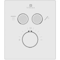 Душевая система Vincea Inspire с термостатом Хром арт-VSFW-3I21MT1CH — фото 3, Встраиваемые душевые комплекты