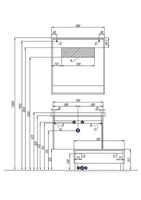Зеркало Aquaton Капри 80 с подсветкой Белое арт-1A230402KP010 — фото 6, Зеркала в ванную комнату