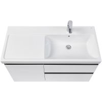 Тумба под раковину Roca Domi 100 R подвесная Белый глянец арт-A857478806 — фото 2, Тумбы под раковину