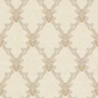 Обои Bernardo Bartalucci Renzo Винил на флизелине (1,06*10,05) Бежевый, Ромб арт-84162-2 — фото 1, Обои для стен