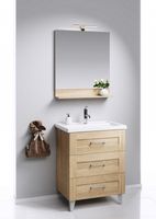 Тумба под раковину Aqwella Фостер 70 Дуб сонома арт-FOS01073DS — фото 3, Тумбы под раковину