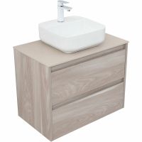 Тумба под раковину Aquanet Nova Lite 75 подвесная Орех светлый арт-287885 — фото 12, Тумбы под раковину