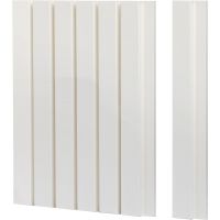 Рейка завершающая для реечной панели Ликорн 2800x41x16 мм арт-РП-1.П.16.2800 кремовая — фото 3, Панели