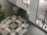 Декор Kerama Marazzi Фреджио 1 черно-белый VT\A294\SG1544N 20х20 см арт-VT\A294\SG1544N — фото 2, Керамогранит