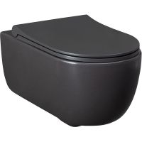 Унитаз Allen Brau Priority подвесной Антрацит без сиденья арт-4.31001.AN — фото 2, Подвесные унитазы