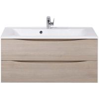 Тумба под раковину BelBagno Marino 100 подвесная Rovere Grigio арт-MARINO-1000-2C-SO-RG-P — фото 1, Тумбы под раковину