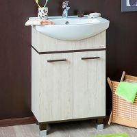 Тумба под раковину Sanflor Толедо 75 Северное дерево светлое арт-Н0000001277 — фото 1, Тумбы под раковину