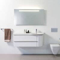 Тумба под раковину Laufen Palace 114 R подвесная Белая глянцевая арт-4.0160.2.075.464.1 — фото 2, Тумбы под раковину